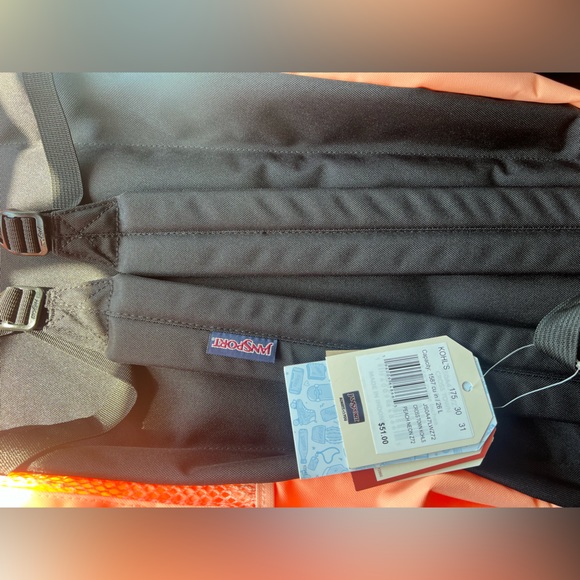 Jansport peach neon backpack - Picture 4 of 4